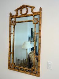 Large Beautiful Bamboo Design Mirror