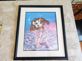 Limited Edition Taz And Bugs Bunny Animation Cell, Numbered With COA