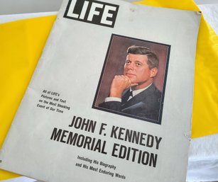 Original Life Magazine Dedicated To President John F Kennedy/ JFK, 1963