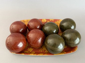 Vintage Bocce Set