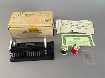 The Pullen Pleater, Looks New