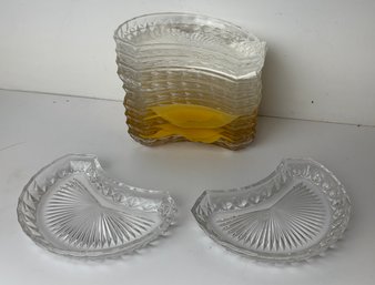 Twelve Val St Lambert Salad Plates