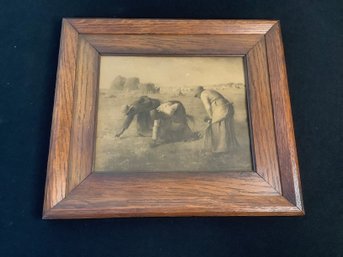 'The Gleaners' By Jean Francois Early Farming Print