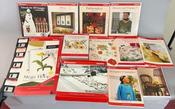 Huge Lot Of Husqvarna Viking Designer 1 Accessories