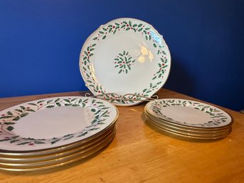 Lenox Holiday 12 Pc.  Service For 4  - Also 4 Mugs Not Pictured - $515.00 No Box
