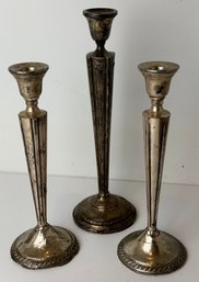 Three Weighted Candle Sticks