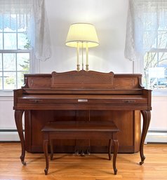 1970s Baldwin Spinet Walnut Upright Piano Serial No.1029878