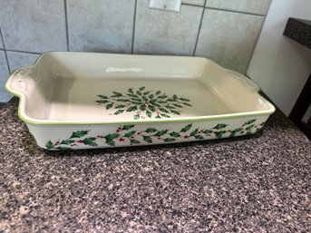 Lenox Holiday Casserole Dish