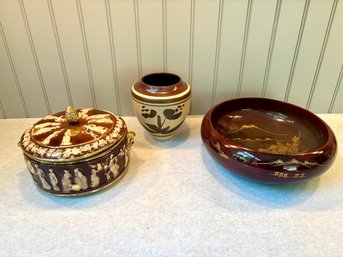 Studio Art Pottery Including From Artist Charles Focht
