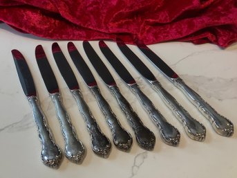 Lunt Sterling Silver Knives