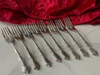 Lunt Small Desert/salad Sterling Silver Forks