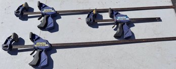 Three Quick Grip Clamps