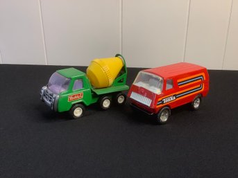 Pair Of Vintage Toy Trucks