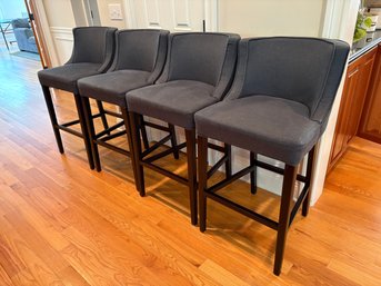 Four Pier 1 Imports Eva Upholstered Counter Stools