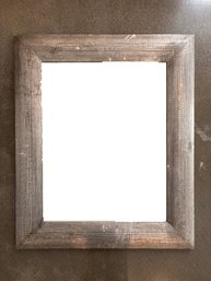Textured Metallic Wood Frame