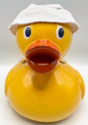 New Rubber Duckie Planter With Hat By Telefora Gift