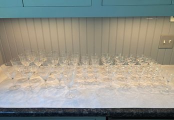 First Lady By Seneca Vintage Crystal Stemware Collection