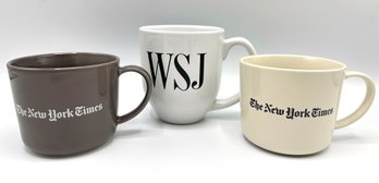 New Mugs: 2 The New York Times & The Wall Street Journal