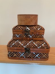 Trio Of Storage Boxes
