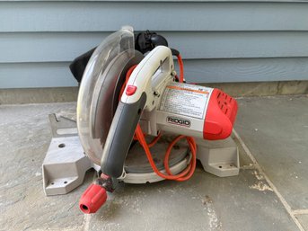 Ridgid 15 Amp 10' Corded Dual Bevel Miter Saw, Model MS10501