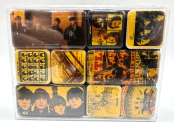 New In Box Beatles Magnets Set By Half Moon Bay