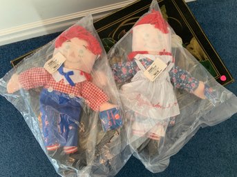 New Raggedy Ann And Andy Dolls
