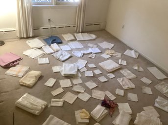 HUGE Vintage Linen Lot