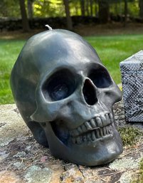 Arhaus Skull Candle