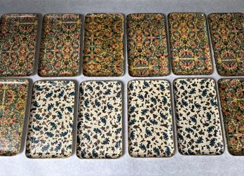 Set Of Lacquered Rectangular Plates