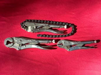 Vise Grip Locking Wrench Lot #19