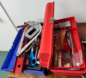 Two Boxes Of Miscellaneous Tools