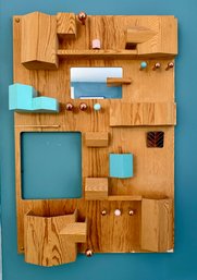 Folk Art Wall Organizer