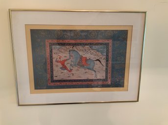 Indian Horse Painting From The Met