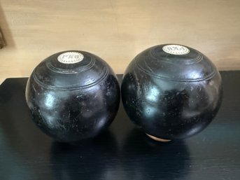 Vintage Lawn Game Balls