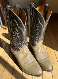Vintage TONY LAMA Leather Cowboy Boots