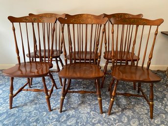 Vintage Hitchcock Dining Chair Set