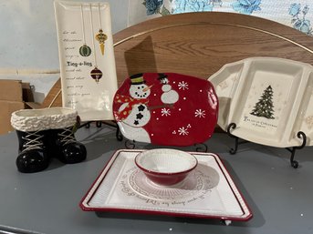 Grasslands Road Christmas Serving Pieces