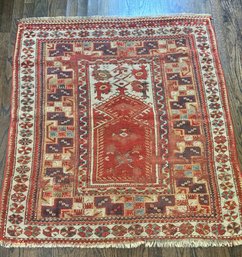 Melez Hand Knotted Turkish  Area Rug - 19th Century,  Purchase Price $1400