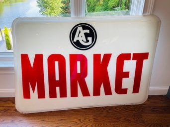 Large AG Market Advertising Sign