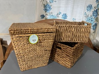 3 Piece Woven Baskets