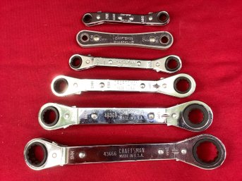Craftsman Ratcheting Wrench Lot #33