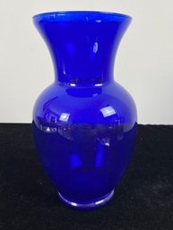 Blue Glass Vase