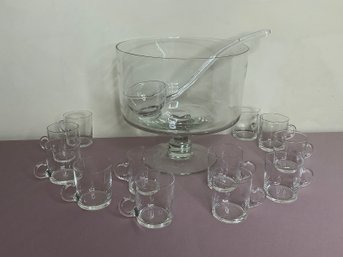 Modern Punch Bowl Set