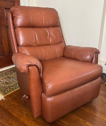 Auction Industries Brown Manual Recliner