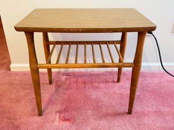 Mid Century Table By Baumritter