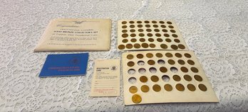 Solid Bronze Collectors Set  Of Franklin Mint Presidential Coins