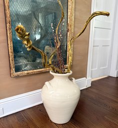 Simon Pearce Ceramic Floor Vase