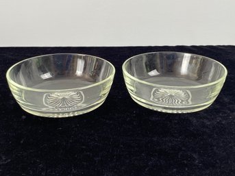2 Piece Glass Bowl Set