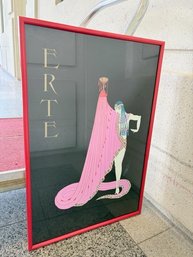 Vintage Erte Print - Signed & Framed