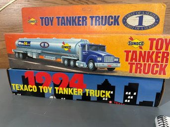 Sunoco 1994 Tanker Truck And Texaco 1994 Tanker